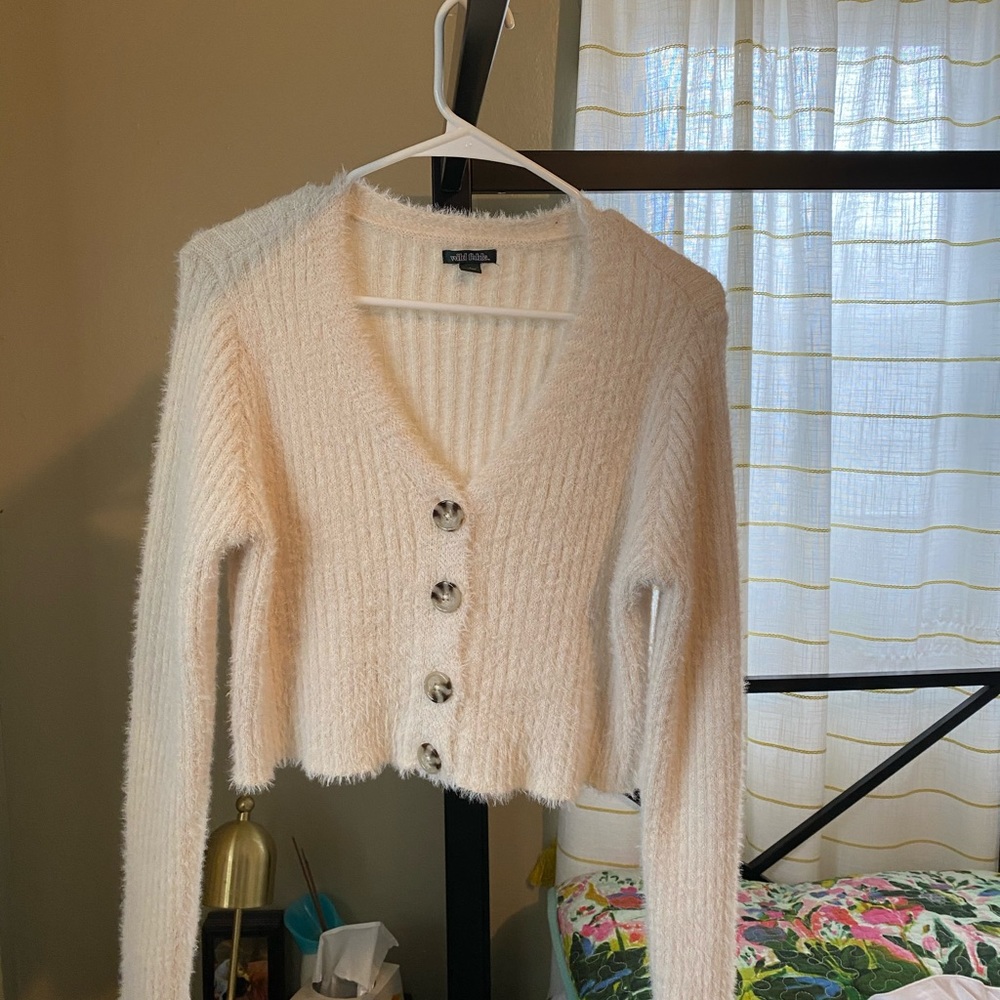 Wild Fable Fuzzy Cardigan